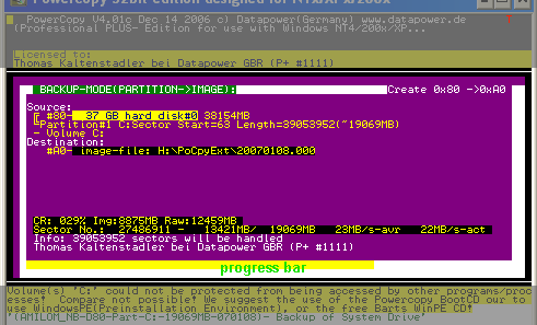 current copy dialog