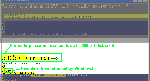 format drive